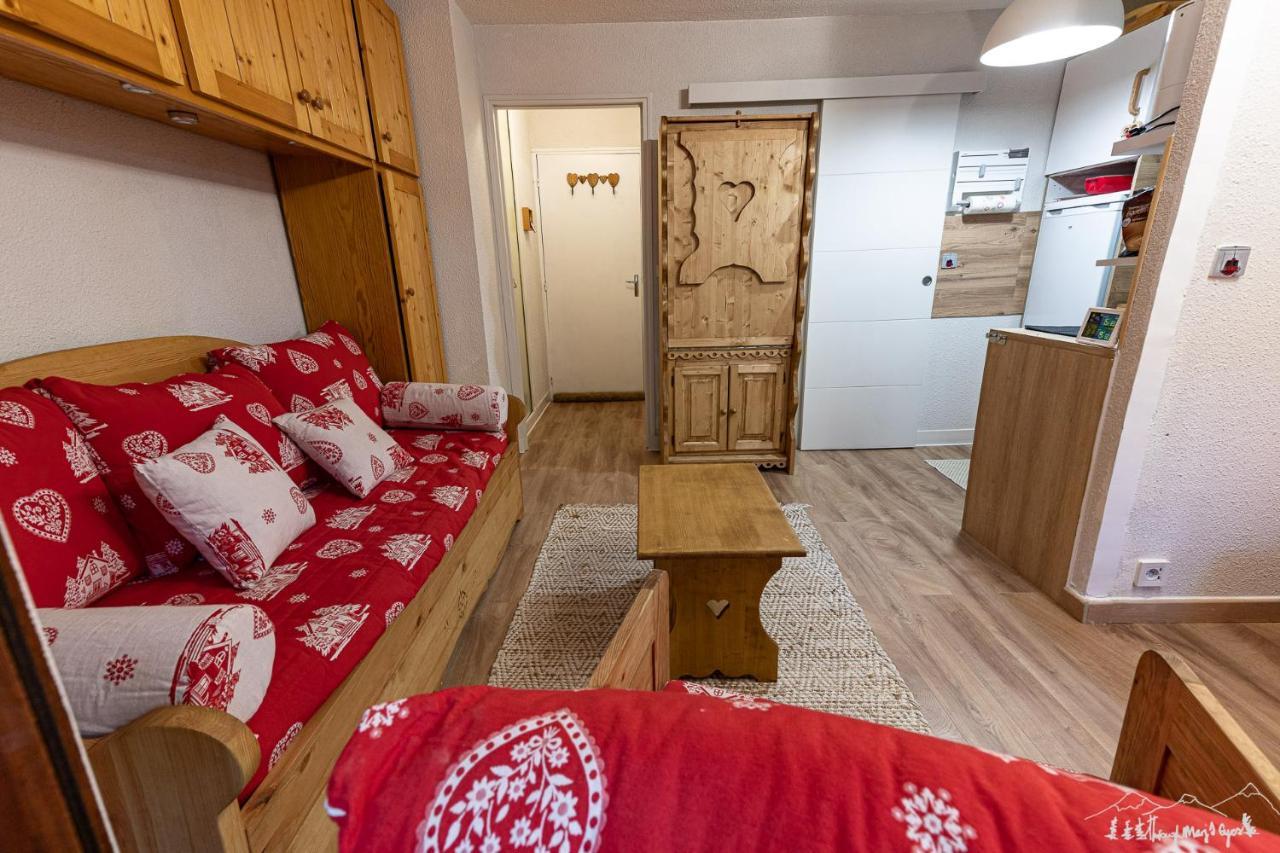 Allos Village Studio Cosy Avec Balcon Exterior foto