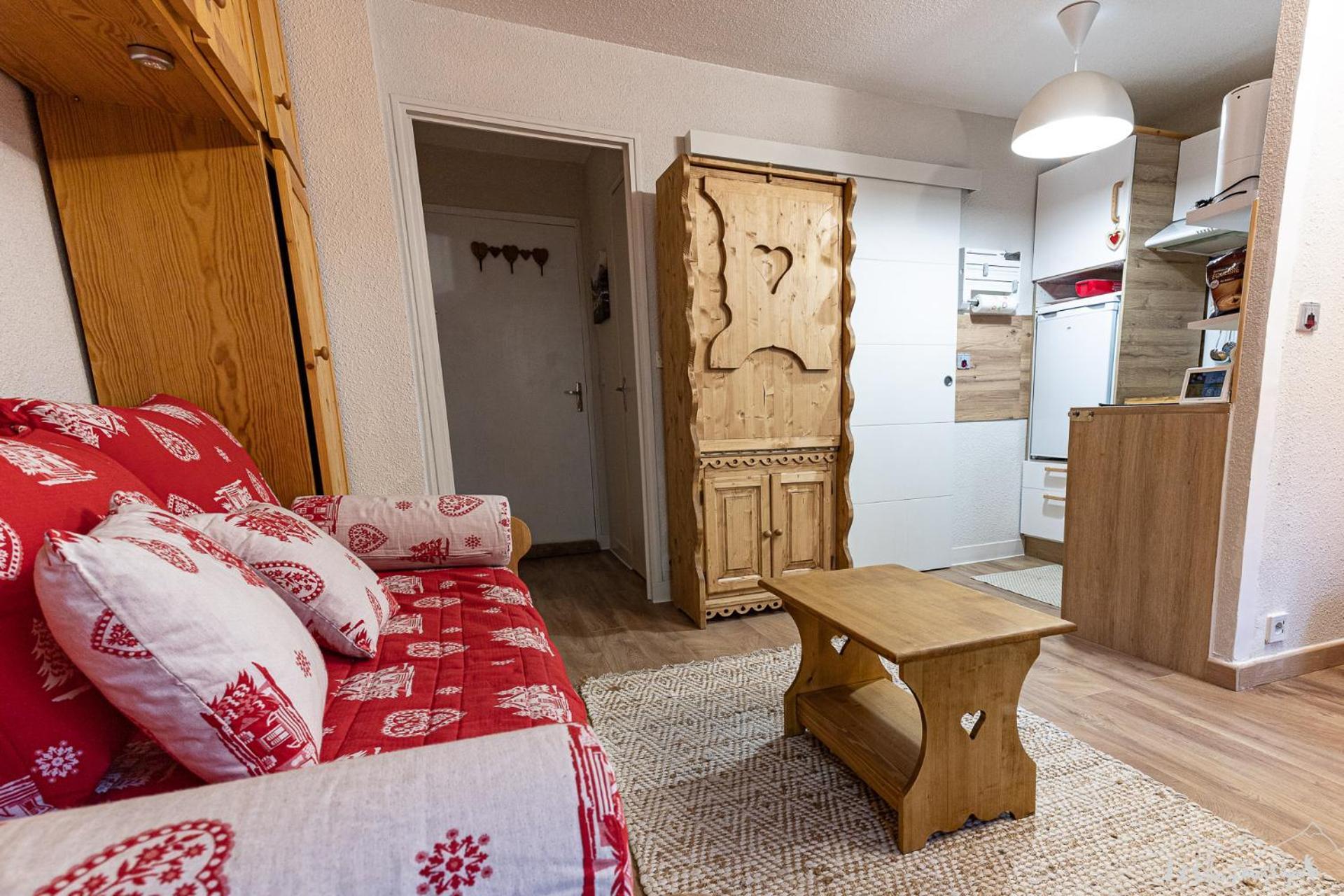 Allos Village Studio Cosy Avec Balcon Exterior foto