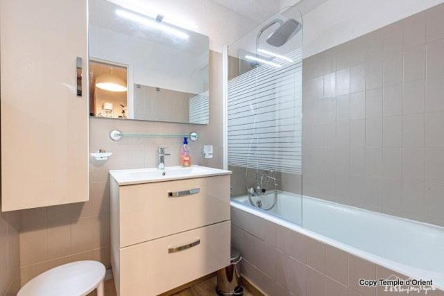 Allos Village Studio Cosy Avec Balcon Exterior foto